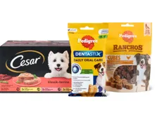 Gesamtes Cesar- und Pedigree-Hundefutter-Sortiment