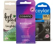 Gesamtes Ceylor-, Cosano- und Feelgood-Sortiment