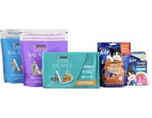 Gesamtes Felix-, Vital Balance-, Gourmet-, Matzinger- und Adventuros-Sortiment