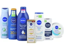 Gesamtes Nivea Sortiment