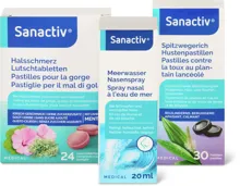 Gesamtes Sanactiv Sortiment
