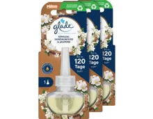 Glade Duftstecker Nachfüller Sensual Sandelwood & Jasmin 3 x 20 ml