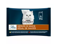 Gourmet Perle Genuss Sauce Fleisch 4x85g
