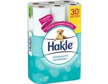 Hakle Toilettenpapier 3-lagig Klassische Sauberkeit 30 Rollen