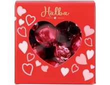 Halba Milchschokolade Mini Kugeln boîte d'amour