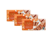 Halba Tafelschokolade Milch & Caramel Salé 3x100g