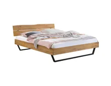 Hasena Bett Levane Wildeiche natur massiv geölt 160 x 200 cm
