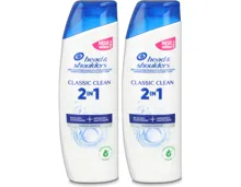 Head & Shoulders Anti Schuppen Haarshampoo 2in1 Classic Clean 2x 225ml