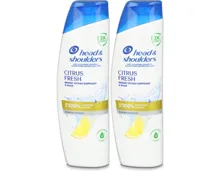 Head & Shoulders Anti Schuppen Shampoo Citrus Fresh 250ml 2x 250ml