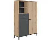 Highboard Trust Dekor Eiche Helvetia 102 x 150 x 36 cm