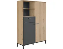 Highboard Trust Dekor Eiche Helvetia 102 x 150 x 36 cm
