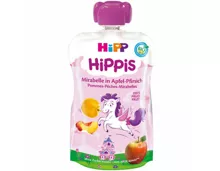 Hipp Bio Hippis Mirabelle in Apfel & Pfirisch 12+ Monate