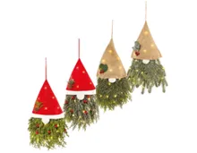 HOME CREATION LED hängende Weihnachtswichtel