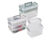HOME CREATION Stapelbare Boxen mit Griff