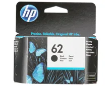 HP Tintenpatrone 62 black OfficeJet C2P04Ae