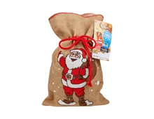 Jute Klaussack garniert