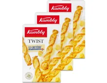 Kambly Twist Flûtes Käse 3x 100g