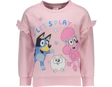 Kinder-Sweatshirt Bluey rosa
