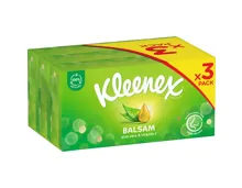 Kleenex Taschentücher Balsam Box 3 x 56 Tücher