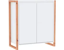 Kommode Verden Dekor weiss / Artisan Oak 80 x 88 x 40 cm