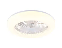LED-Deckenventilator Mora, Ø 45 cm dimmbar