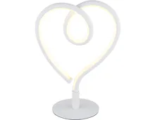 LED-Tischleuchte Amore, weiss