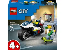 Lego City Verfolgungsjagd mit Polizeimotorrad