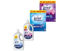 LENOR Waschmittel flüssig und Pulver