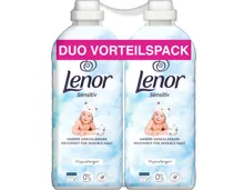 Lenor Weichspüler Sensitive, 2 x 71 Waschgänge