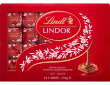 Lindt Lindor Les Carrés Milch