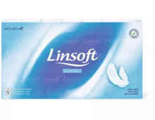 Linsoft- und Kleenex-Taschen- sowie -Kosmetiktücher in Mehrfachpackungen