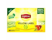 Lipton Tee Yellow Label Schwarztee 20 Beutel
