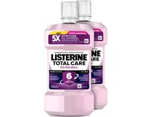 Listerine Mundspülung Total Care Extra Mild 2 x 500 ml