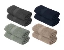 Livarno Frottier-Handtücher, 2er-Set