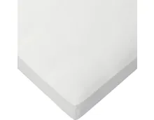 Living Edition Jersey-Fixleintuch 140 160x200, weiss