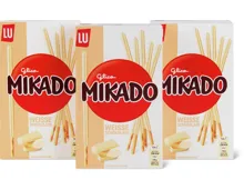 Lu Mikado weisse Schokolade, 3er-Pack