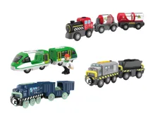 Lupilu® Elektrische Lok mit Anhänger