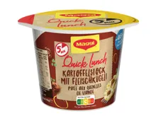 Maggi Quick Lunch Kartoffelstock & Fleischkügeli