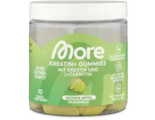 More Creatine+ Gummies Grüner Apfel 10 Stück