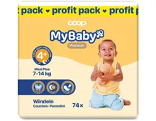 My Baby 4+ Maxi 7-14 kg Profit Pack 74 Stück