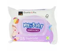 My Baby Hands & Face Feuchttücher Travel-Pack