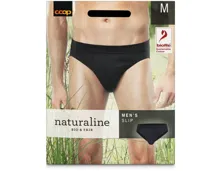 Naturaline Herren Slip Schwarz M