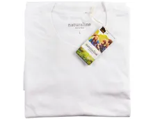 Naturaline Herren T-Shirt Kurzarm weiss L