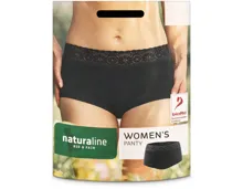 Naturaline Textil Damen Panty schwarz XL