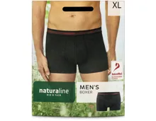 Naturaline Textil Herren Boxer schwarz XL