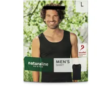 Naturaline Textil Herren Shirt schwarz L