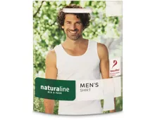 Naturaline Textil Herren Shirt weiss L