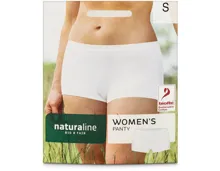 Naturaline TextilDamen Panty weiss S