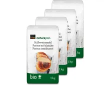 Naturaplan Bio Halbweissmehl 4x 1kg