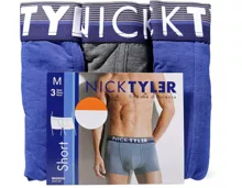 Nick Tyler Herren-Shorts im 3er-Pack
